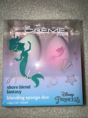 Disney Ariel Shore Blend Fantasy Blending Sponge Duo - White & Pink